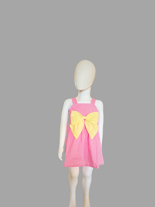 Bow Blossom - Pink/Yellow